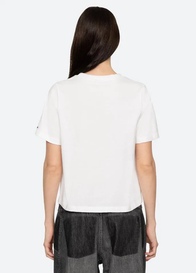 Sea New York Tops Women Champagne TShirt White Sea New York Tops Women Champagne TShirt White