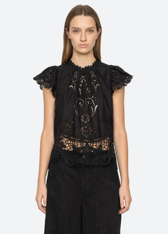 Sea New York Tops Women Gianna Top Bone
