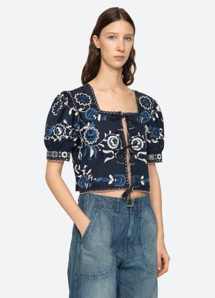Sea New York Tops Women Inga Top Navy Sea New York Tops Women Inga Top Navy