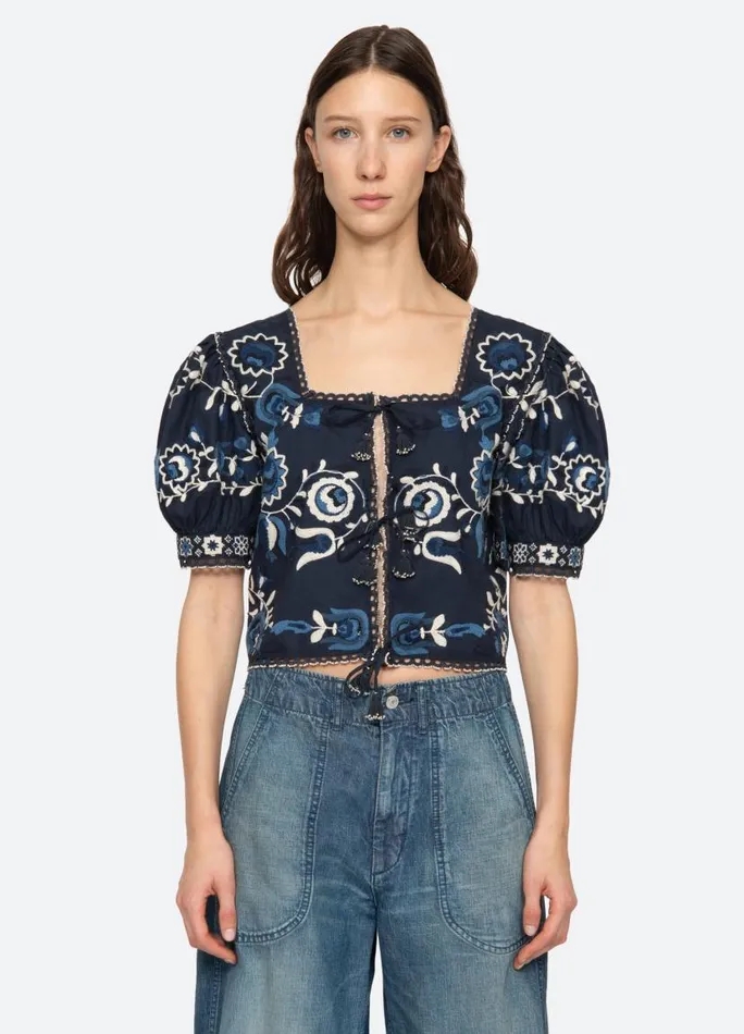 Sea New York Tops Women Inga Top Navy Sea New York Tops Women Inga Top Navy