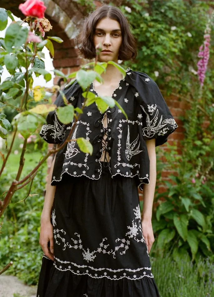 Sea New York Tops Women Kingsley Top Black