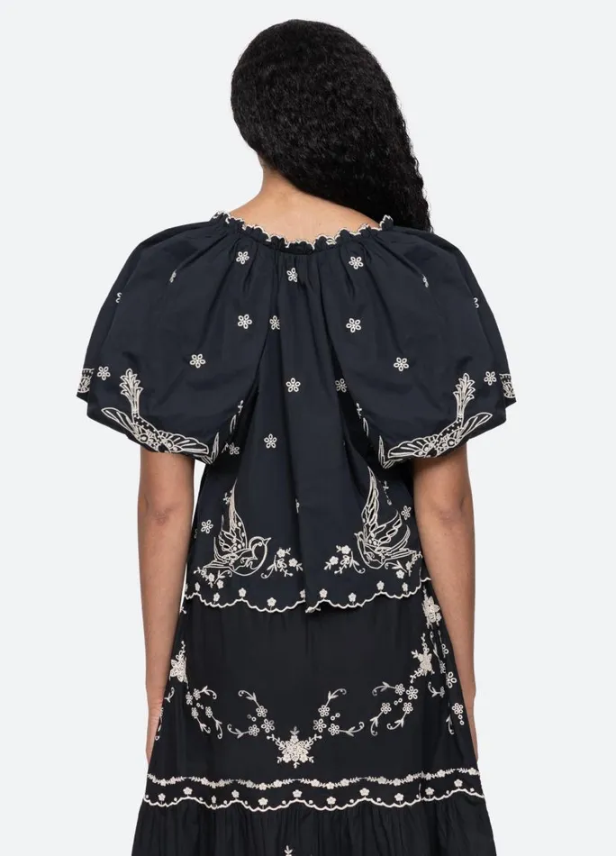 Sea New York Tops Women Kingsley Top Black Sea New York Tops Women Kingsley Top Black