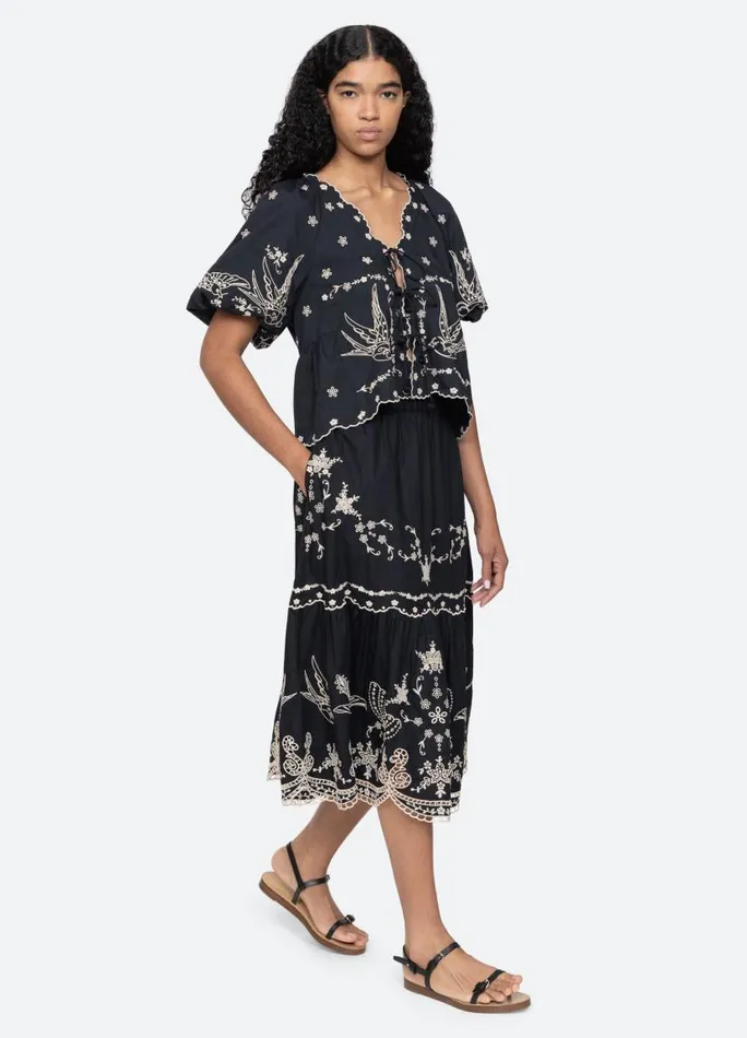 Sea New York Tops Women Kingsley Top Black Sea New York Tops Women Kingsley Top Black