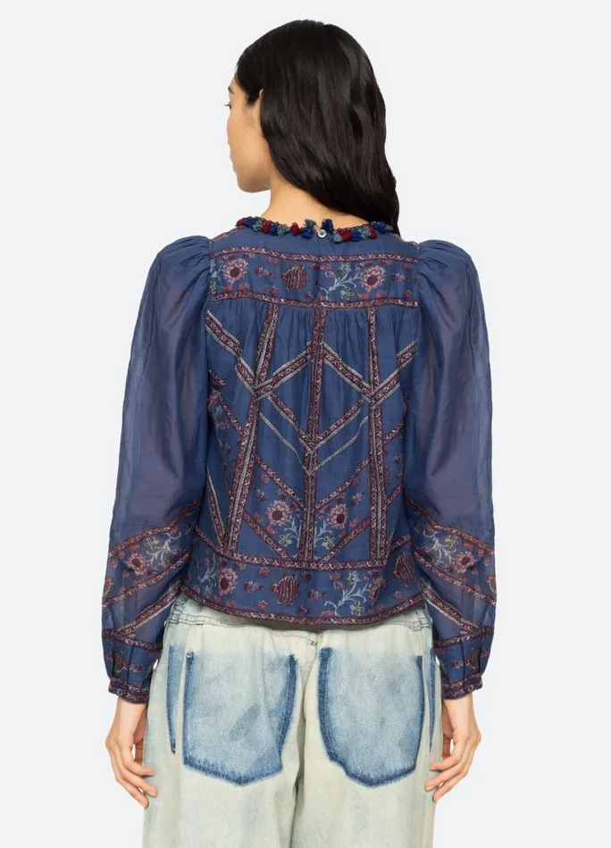 Sea New York Tops Women Valeria Top Navy