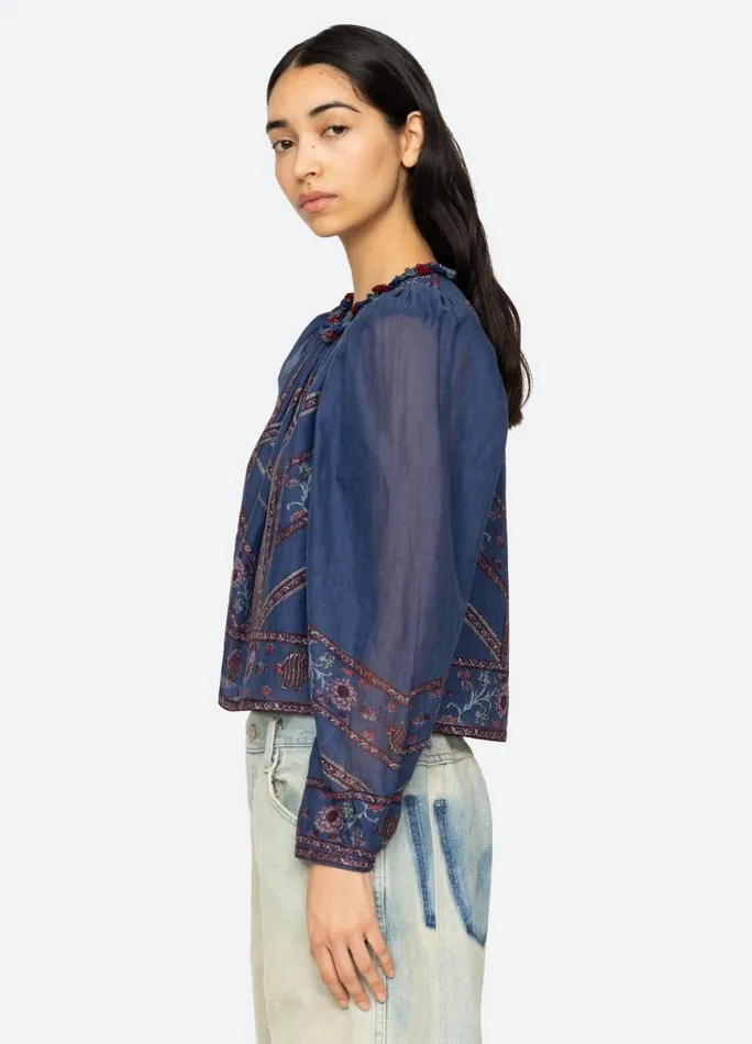 Sea New York Tops Women Valeria Top Navy