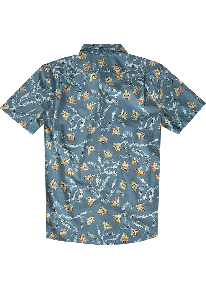 Shirts and Flannels Sight Study Eco Ss Shirt Night Vissla Men Shirts and Flannels Sight Study Eco Ss Shirt Night Vissla Men