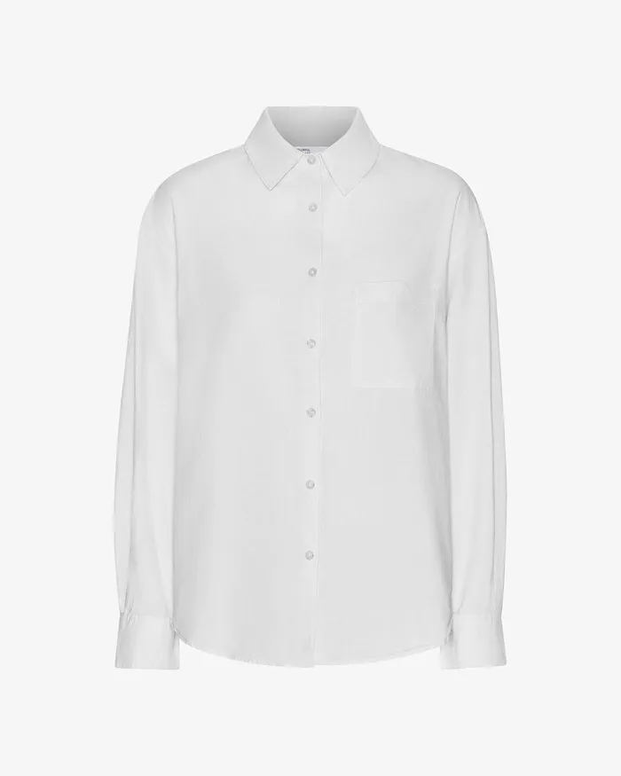 Shirts Women Colorfulstandard Organic Oversized Shirt 8211 Optical White