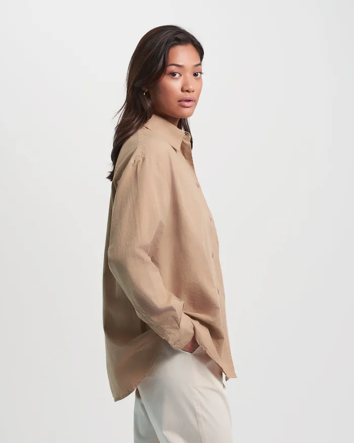 Shirts Women Colorfulstandard Organic Oversized Shirt 8211 Optical White