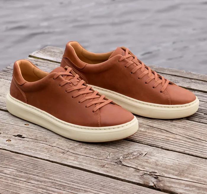 Shoes Anders LaceToToe Tan Full Grain 8211 Johnston and Murphy Men