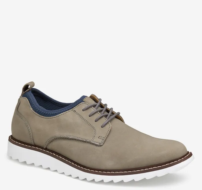 Shoes Johnston and Murphy Men Duncan Plain Toe Gray
