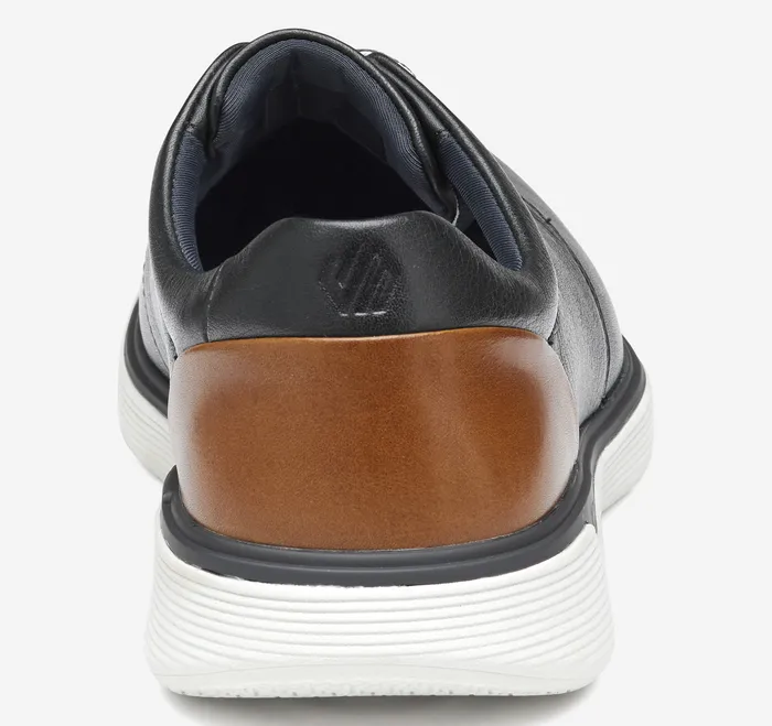 Shoes XC4 Prentiss 2 Plain Toe Black Waterproof Full Grain Johnston and Murphy Men