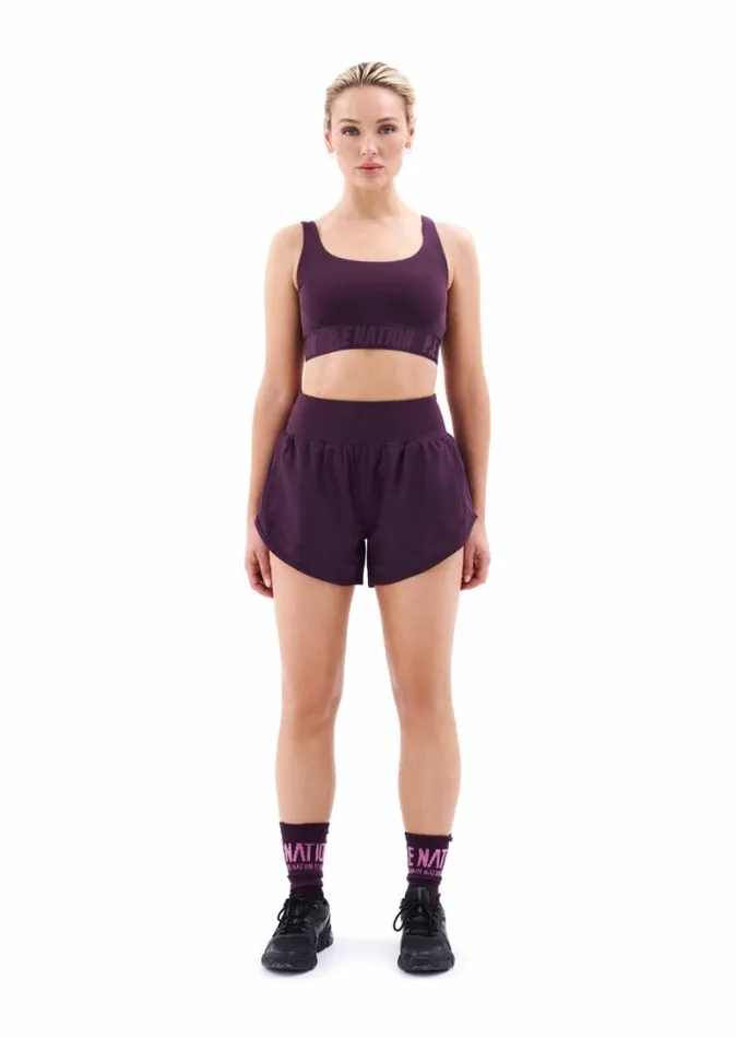 Shop AGILITY TEST SHORT IN POTENT PURPLE PE Nation Shorts