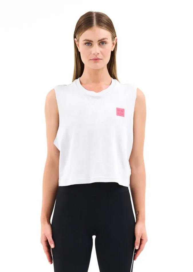 Shop ASTER TANK IN GREY DAWN PE Nation Tees and Tanks