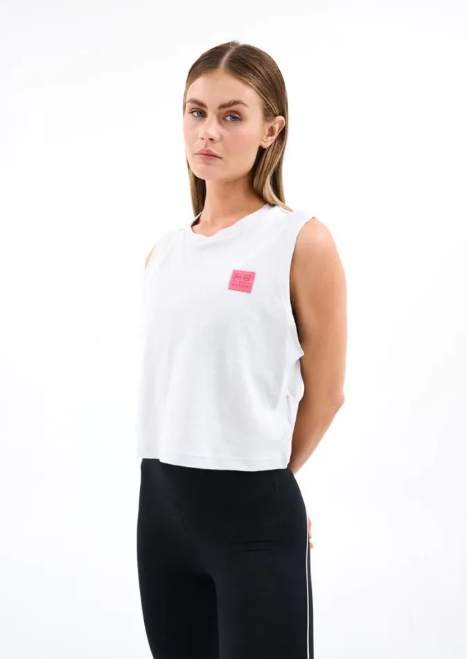 Shop ASTER TANK IN GREY DAWN PE Nation Tees and Tanks