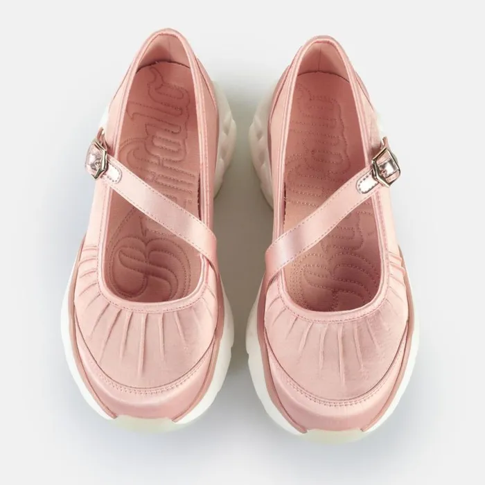 Shop Ballet Flats BUFFALO Binary Ballet Ros