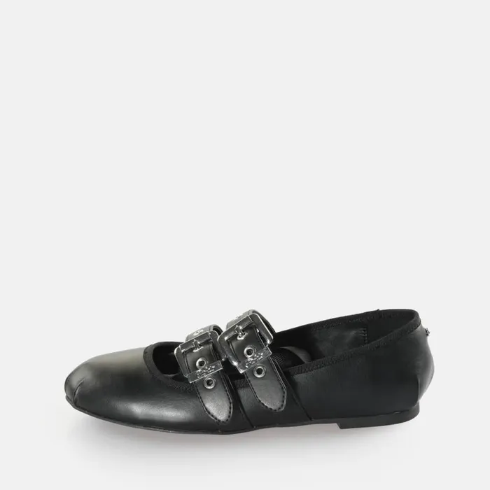 Shop Ballet Flats BUFFALO Daphne Jane Black