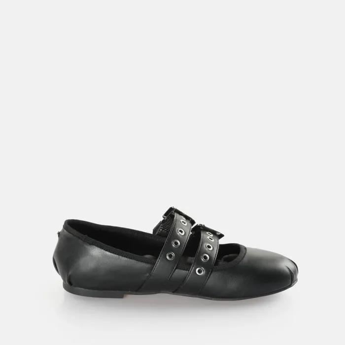 Shop Ballet Flats BUFFALO Daphne Jane Black