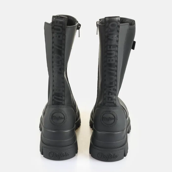 Shop Boots and AnkleBoots BUFFALO Aspha Clf Rain Chelsea Hi Black