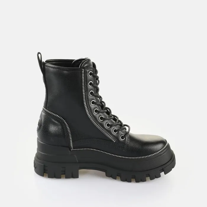 Shop Boots and AnkleBoots BUFFALO Aspha RLD Zip Black