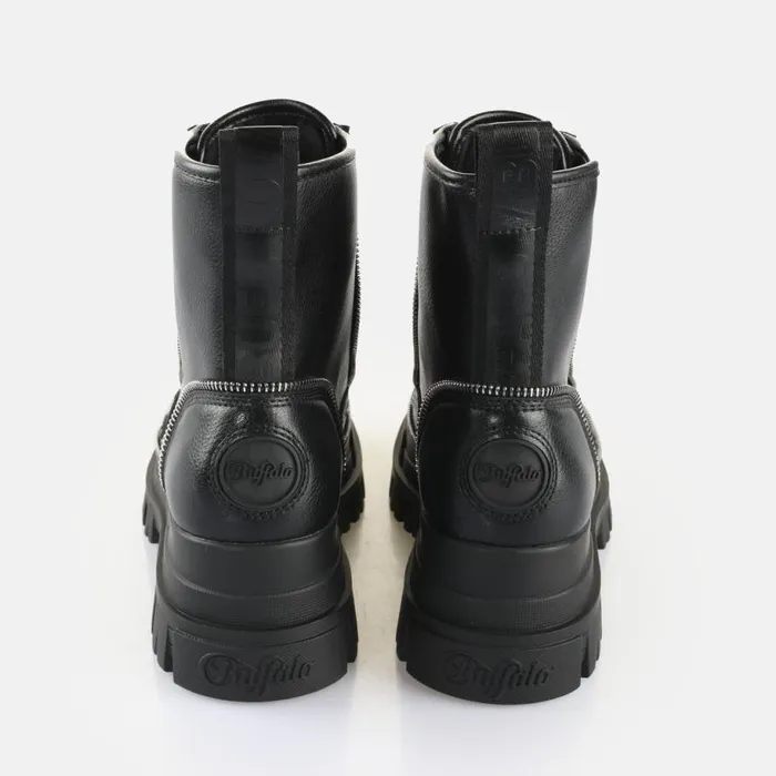 Shop Boots and AnkleBoots BUFFALO Aspha RLD Zip Black