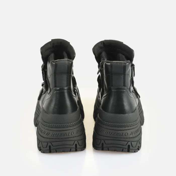 Shop Boots and AnkleBoots BUFFALO Fusion Hike Mid Black