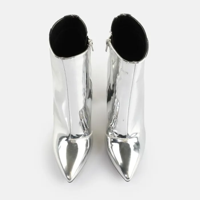 Shop Boots and AnkleBoots BUFFALO July Bootie Silver