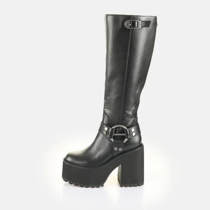 Shop Boots and AnkleBoots BUFFALO Killah Bike Hi Black