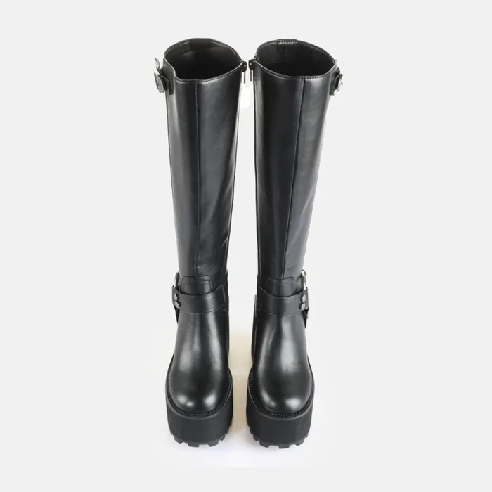 Shop Boots and AnkleBoots BUFFALO Killah Bike Hi Black