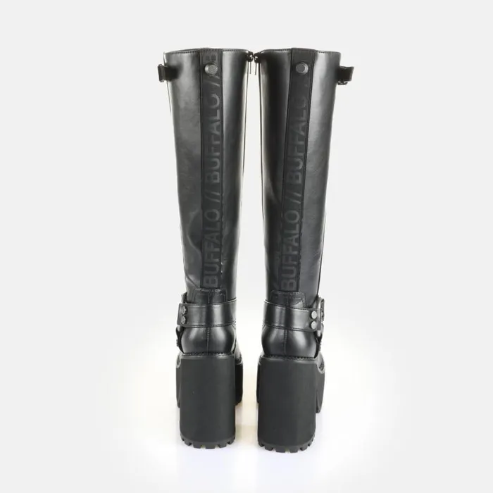 Shop Boots and AnkleBoots BUFFALO Killah Bike Hi Black