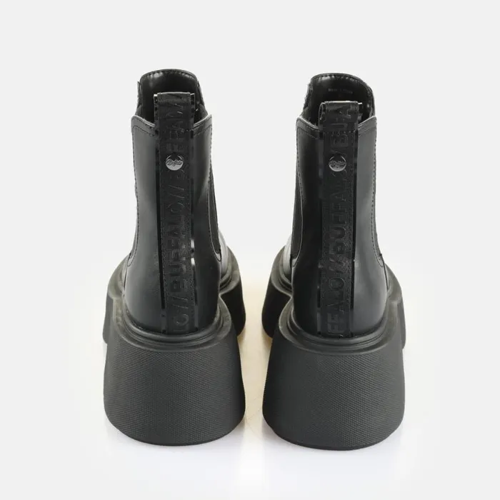 Shop Boots and AnkleBoots BUFFALO Vicious Chelsea Black