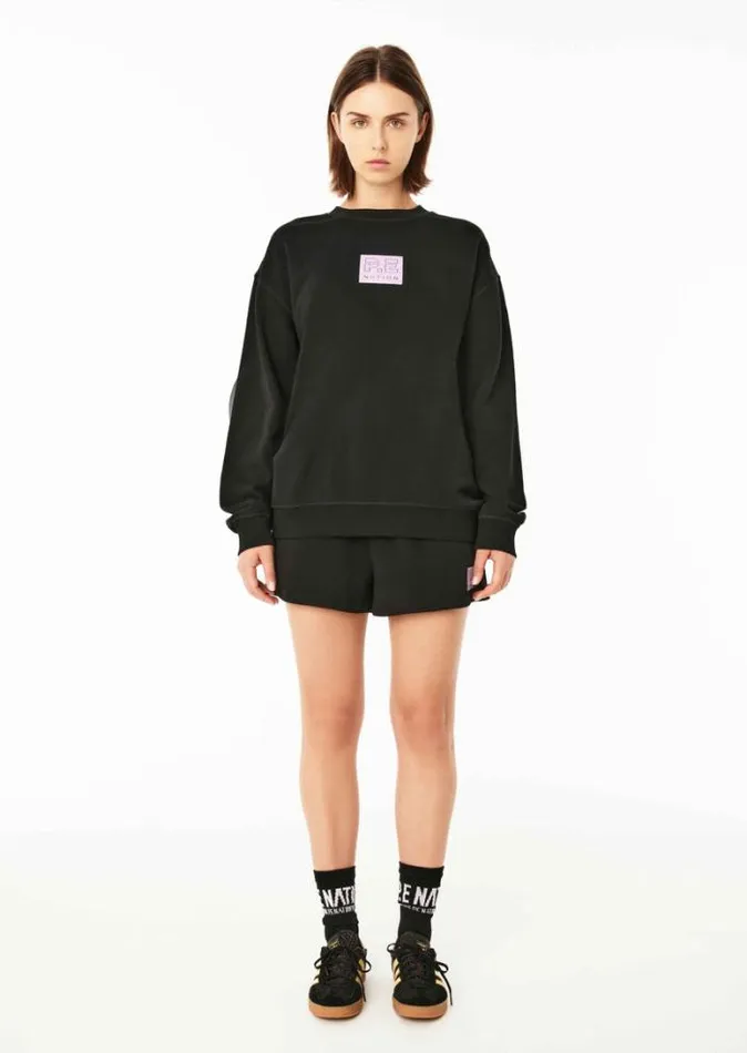 Shop CONVERSION SWEAT IN BLACK PE Nation Sweats