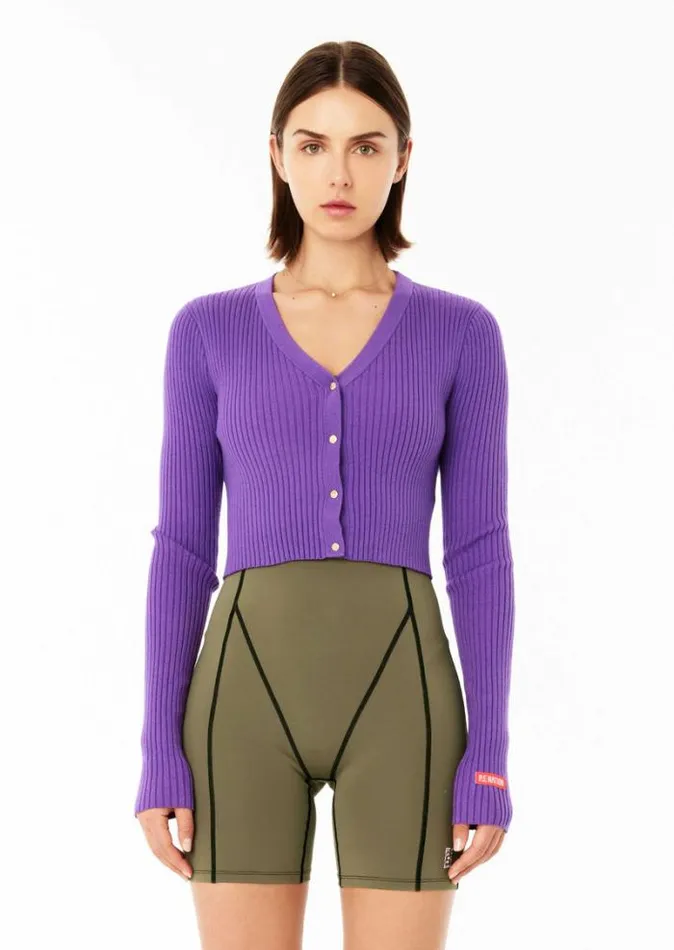 Shop FINAL STAGE LS KNIT IN ROYAL LILAC PE Nation Long Sleeve Tops