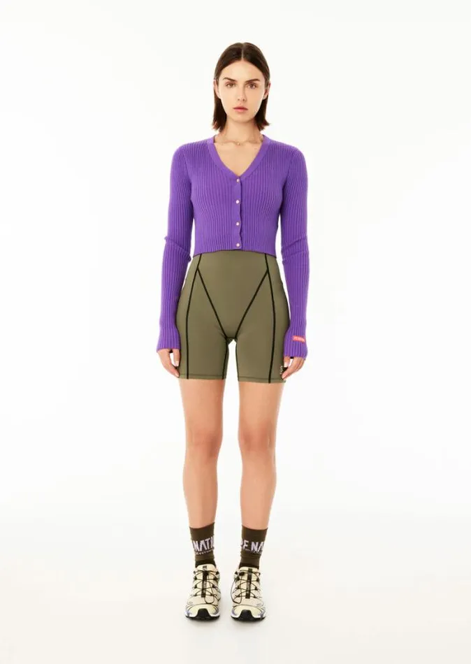 Shop FINAL STAGE LS KNIT IN ROYAL LILAC PE Nation Long Sleeve Tops