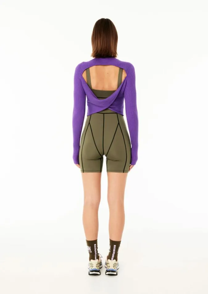 Shop FINAL STAGE LS KNIT IN ROYAL LILAC PE Nation Long Sleeve Tops