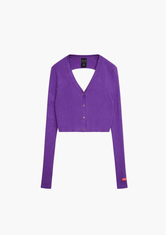 Shop FINAL STAGE LS KNIT IN ROYAL LILAC PE Nation Long Sleeve Tops