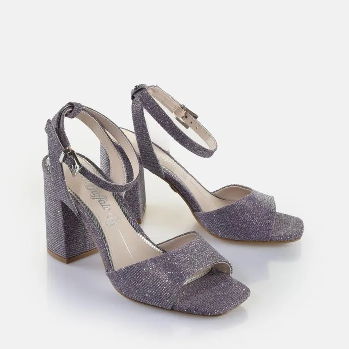 Shop Heels BUFFALO Charlotte Neat Purple