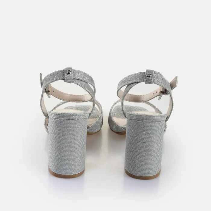 Shop Heels BUFFALO Charlotte Neat Silver