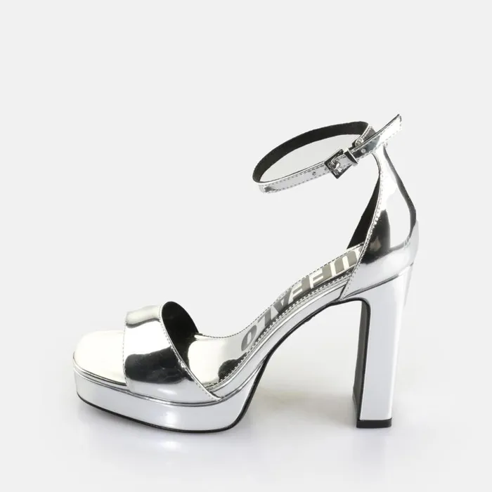 Shop Heels BUFFALO June Neat Silver