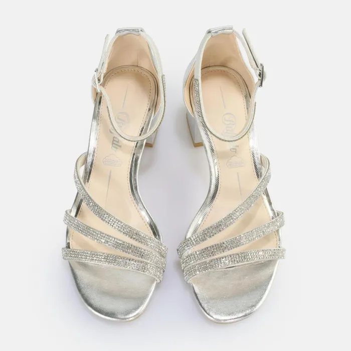 Shop Heels BUFFALO Lilly Glam Silver