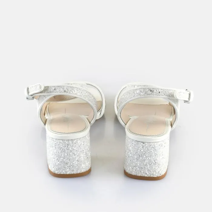 Shop Heels BUFFALO Lucy Shine White Silver