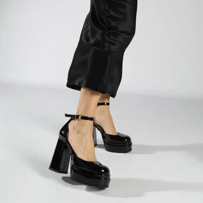 Shop Heels BUFFALO May W Dorsay Black