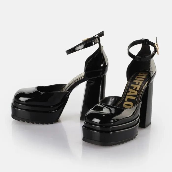 Shop Heels BUFFALO May W Dorsay Black