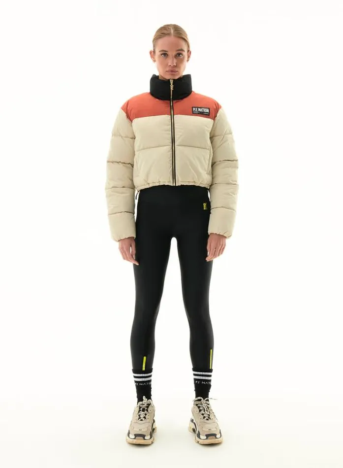 Shop INITIALISE JACKET IN GRAVEL PE Nation Jackets