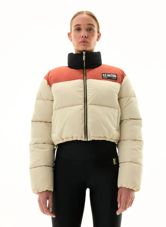 Shop INITIALISE JACKET IN GRAVEL PE Nation Jackets