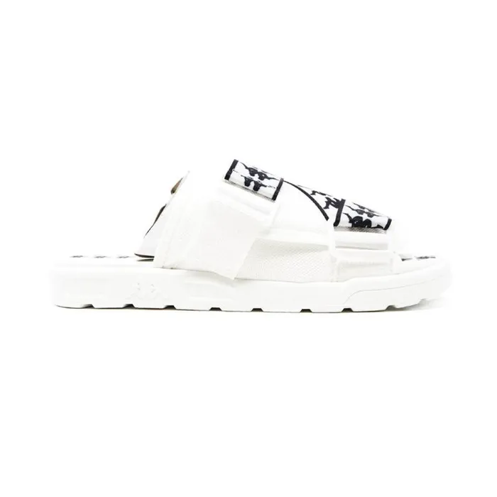 Shop Kappa Footwear 222 Banda Mitel 1 Sandals White Black