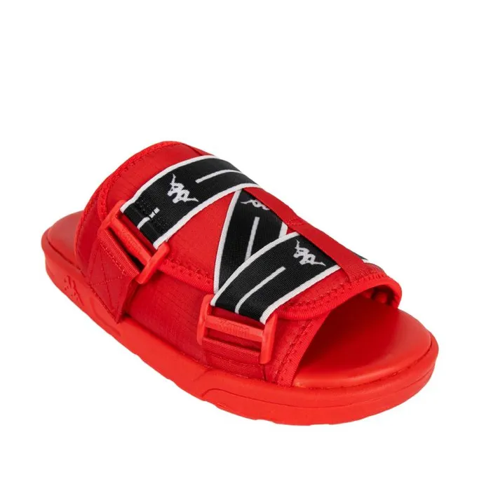 Shop Kappa Footwear Authentic Jpn Mitel 2 Sandals Red Black