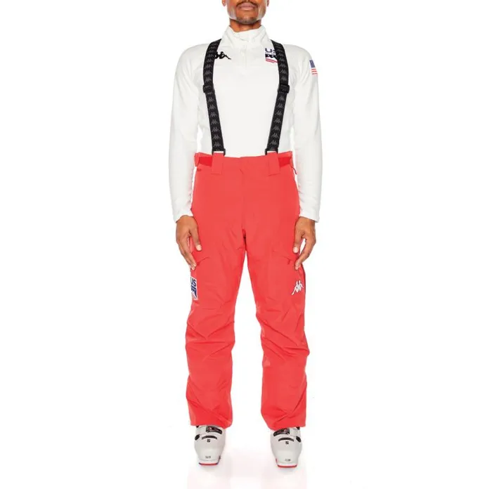 Shop Kappa Ski and Snowboard 6Cento 622P US Snowboard Pants Red