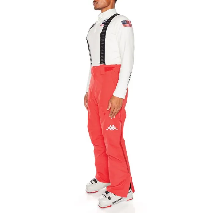 Shop Kappa Ski and Snowboard 6Cento 622P US Snowboard Pants Red