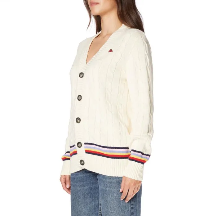 Shop Kappa Tops Robe Giovani Nihal Cardigan Cream