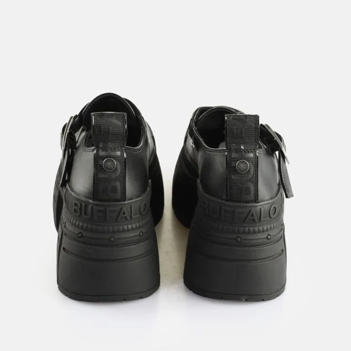 Shop Lace Up Shoes BUFFALO Gospher Fisher Black